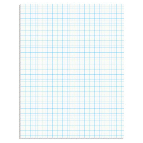 Ampad Graph Pad, Graph Rule (5 x 5) - 50 Sheets